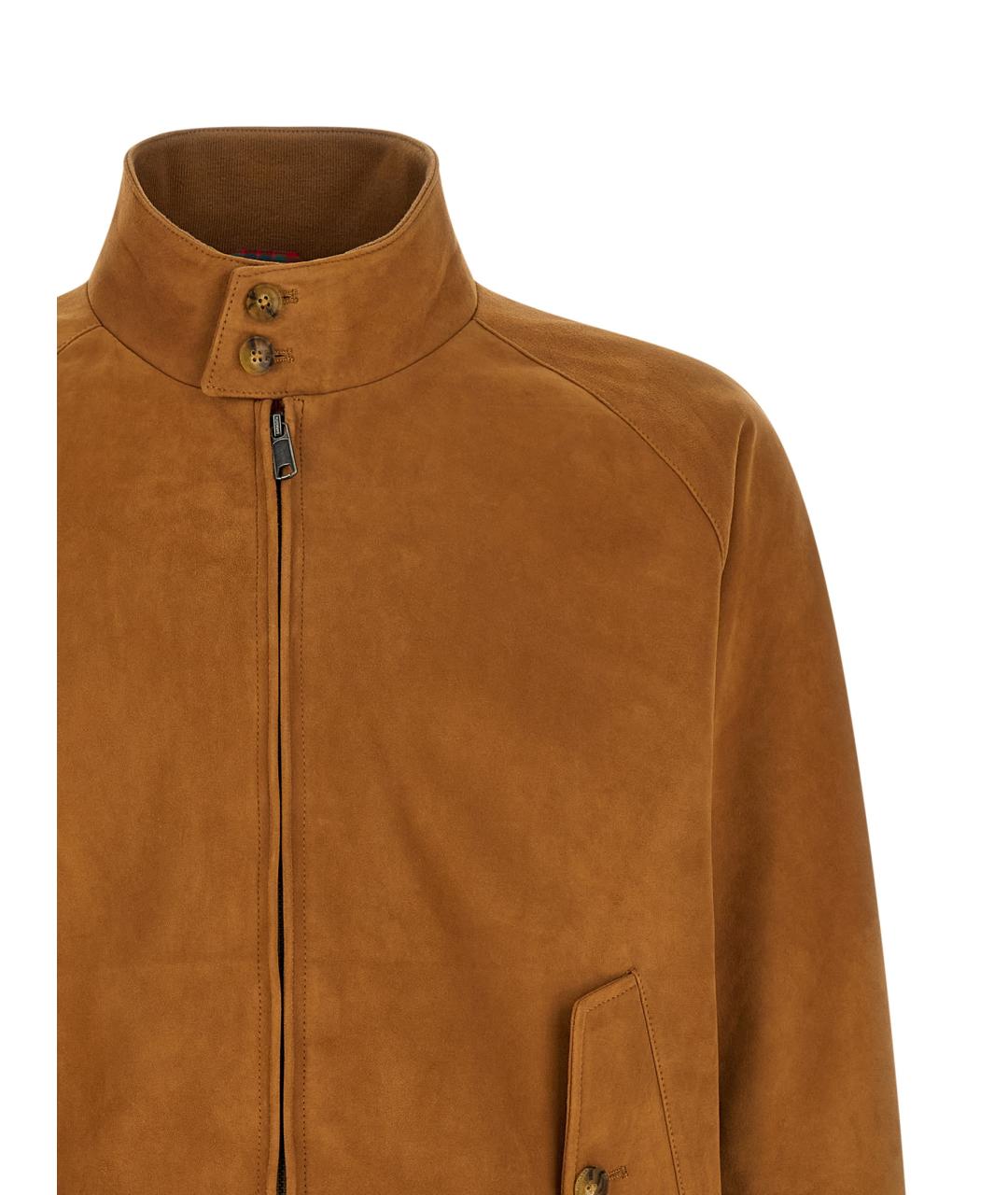 BARACUTA Коричневая замшевая куртка, фото 3