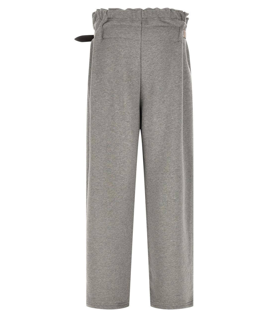 MAGLIANO Серые хлопковые повседневные брюки, фото 2