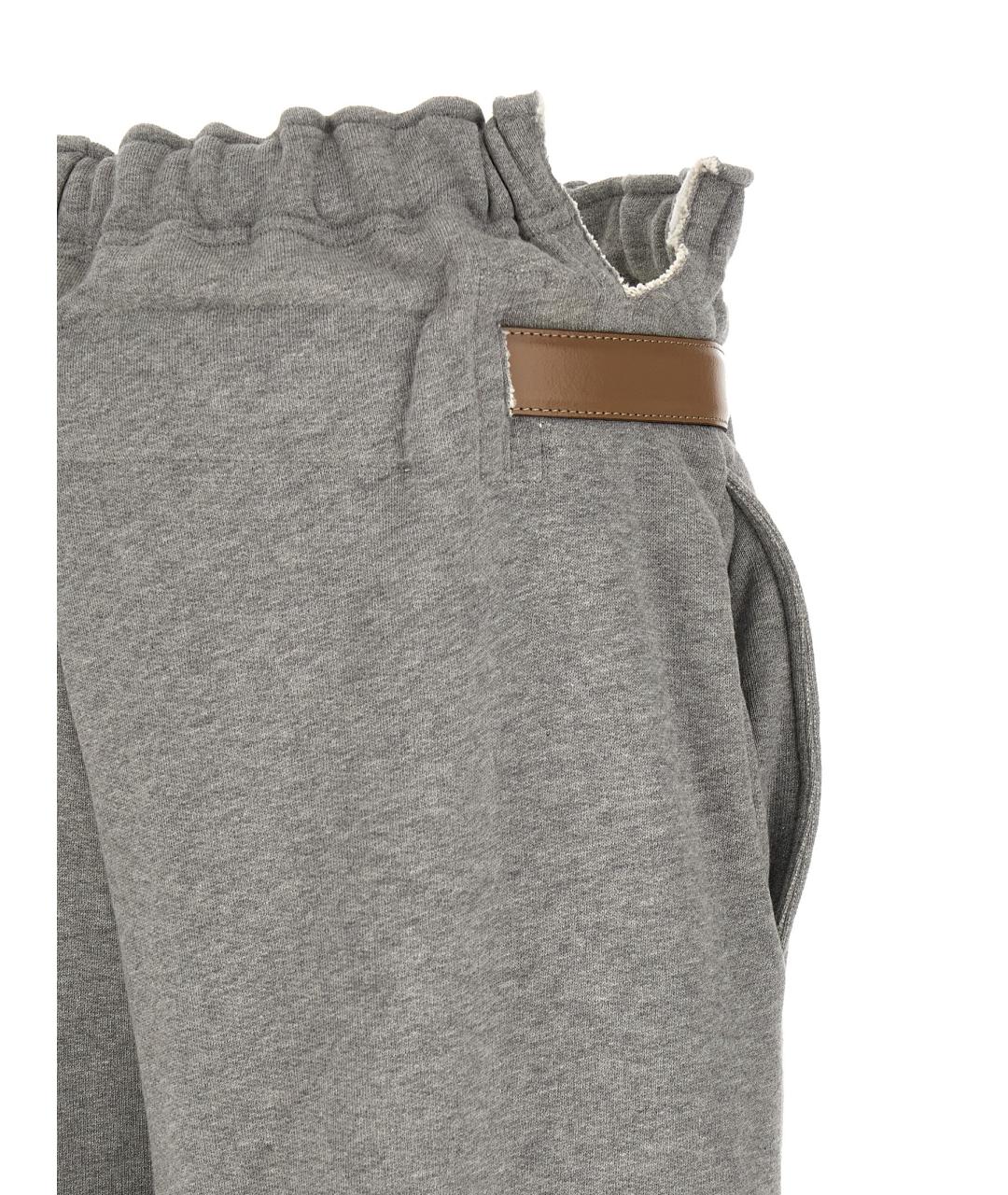 MAGLIANO Серые хлопковые повседневные брюки, фото 4