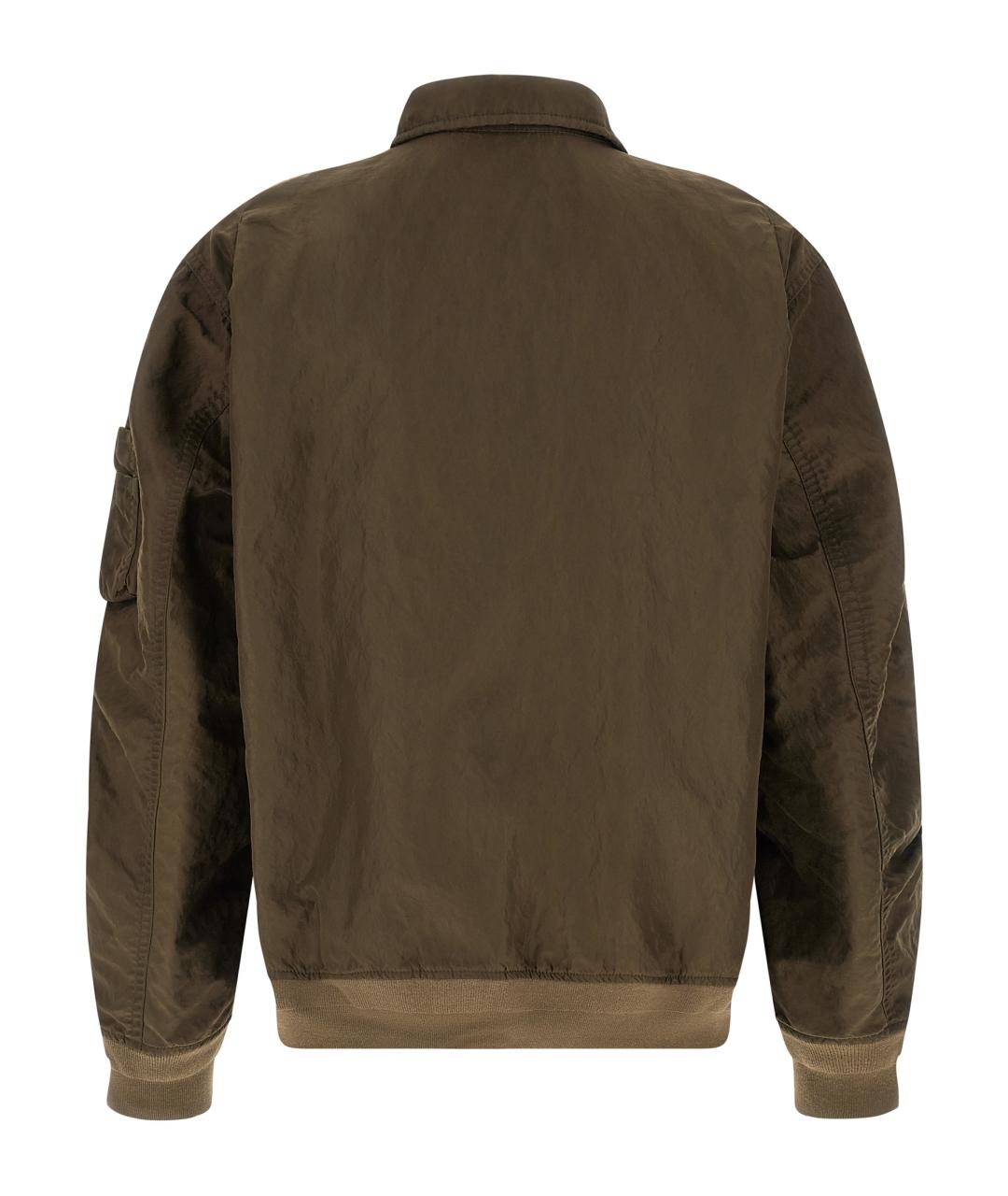 SACAI Зеленая полиамидовая куртка, фото 2