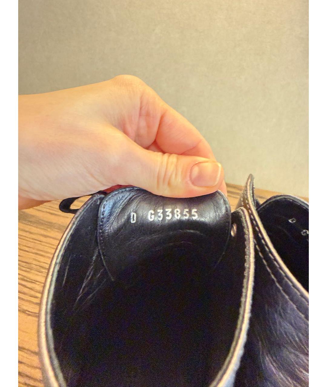 CHANEL Серебряные кожаные ботильоны, фото 5