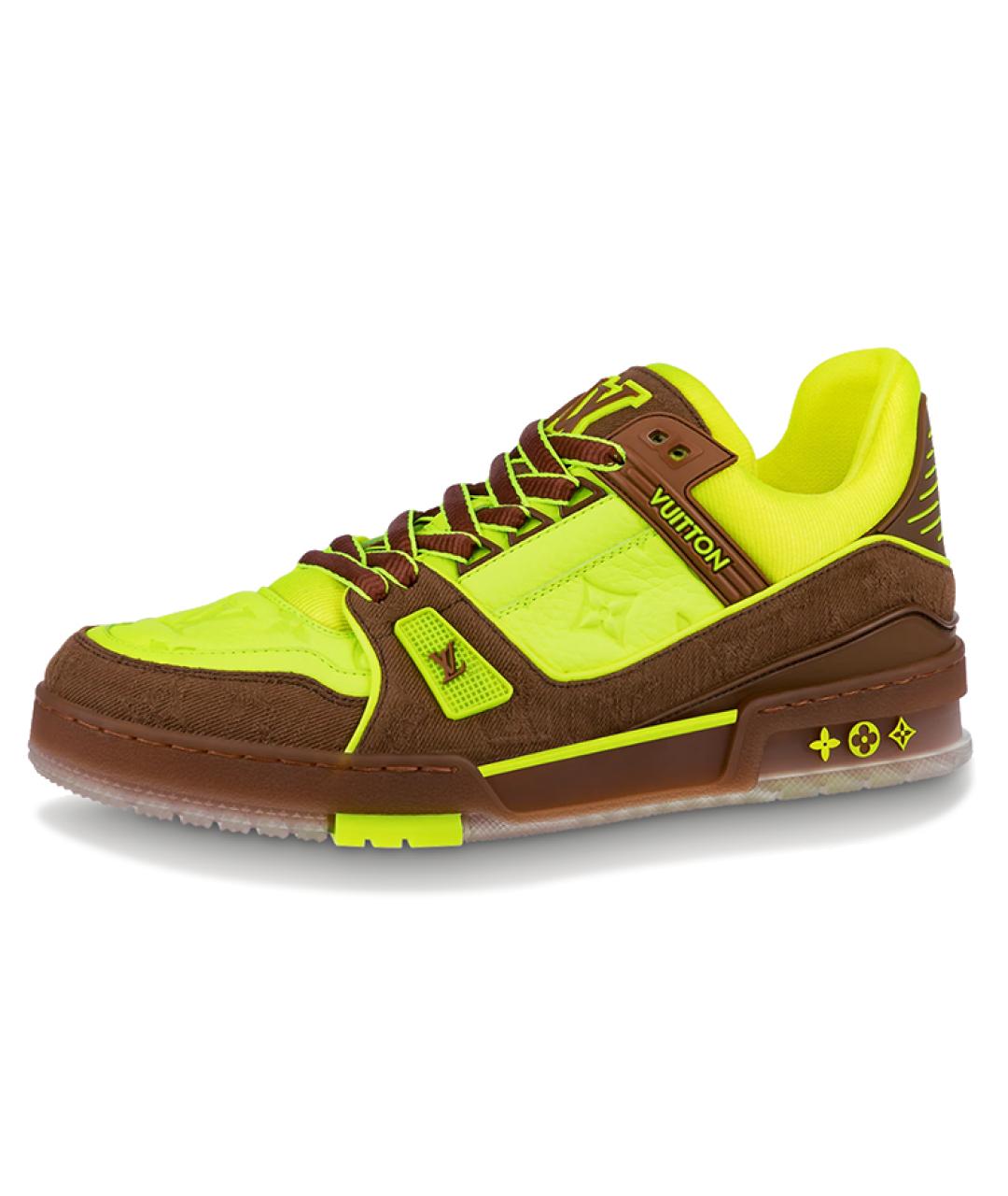 LOUIS VUITTON Мульти кожаные низкие кроссовки / кеды, фото 2