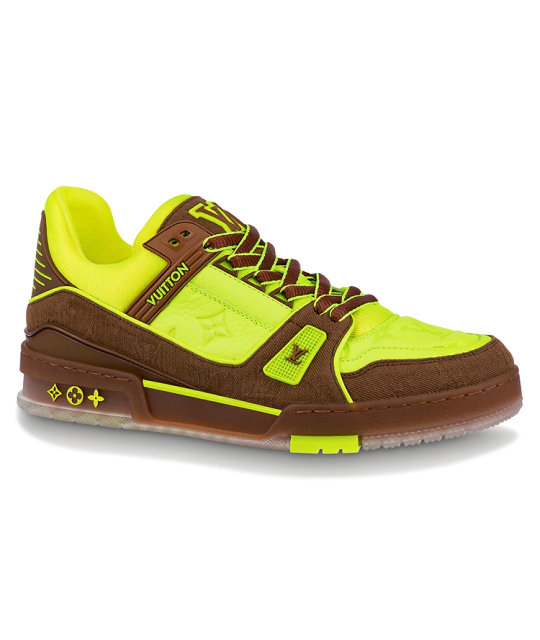 LOUIS VUITTON Мульти кожаные низкие кроссовки / кеды, фото 1