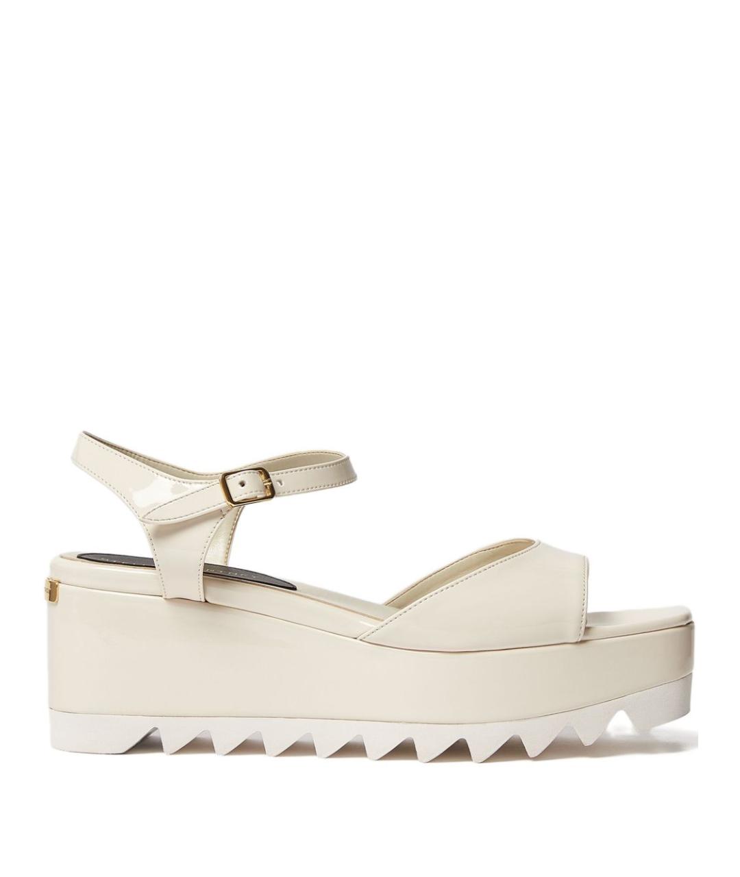 STELLA MCCARTNEY Белые босоножки из искусственной кожи, фото 1