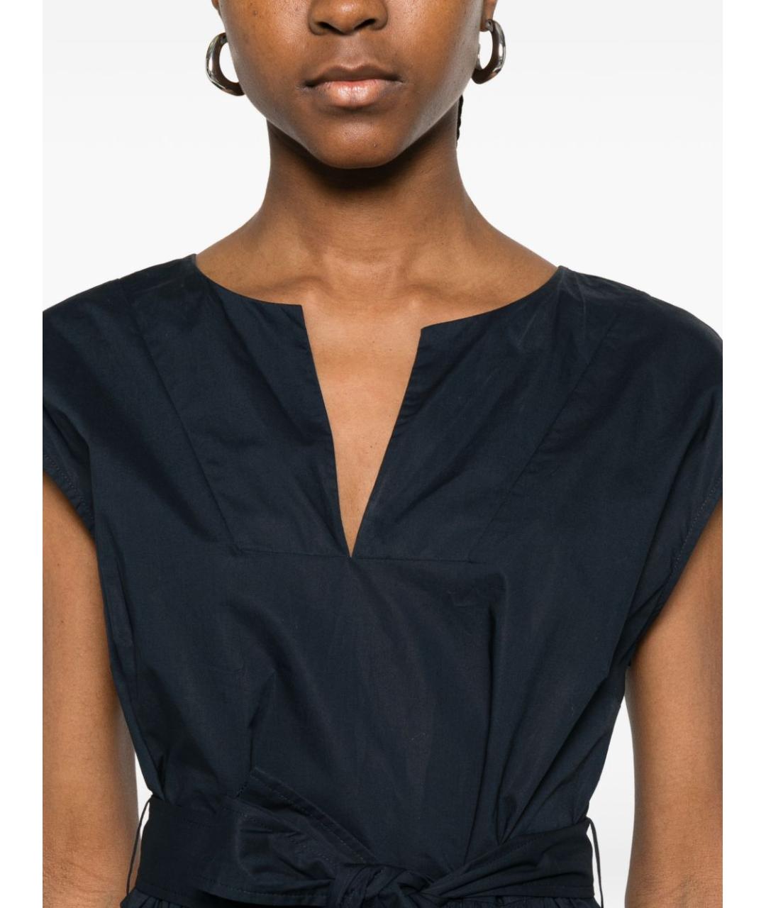 WOOLRICH Синее хлопковое повседневное платье, фото 2