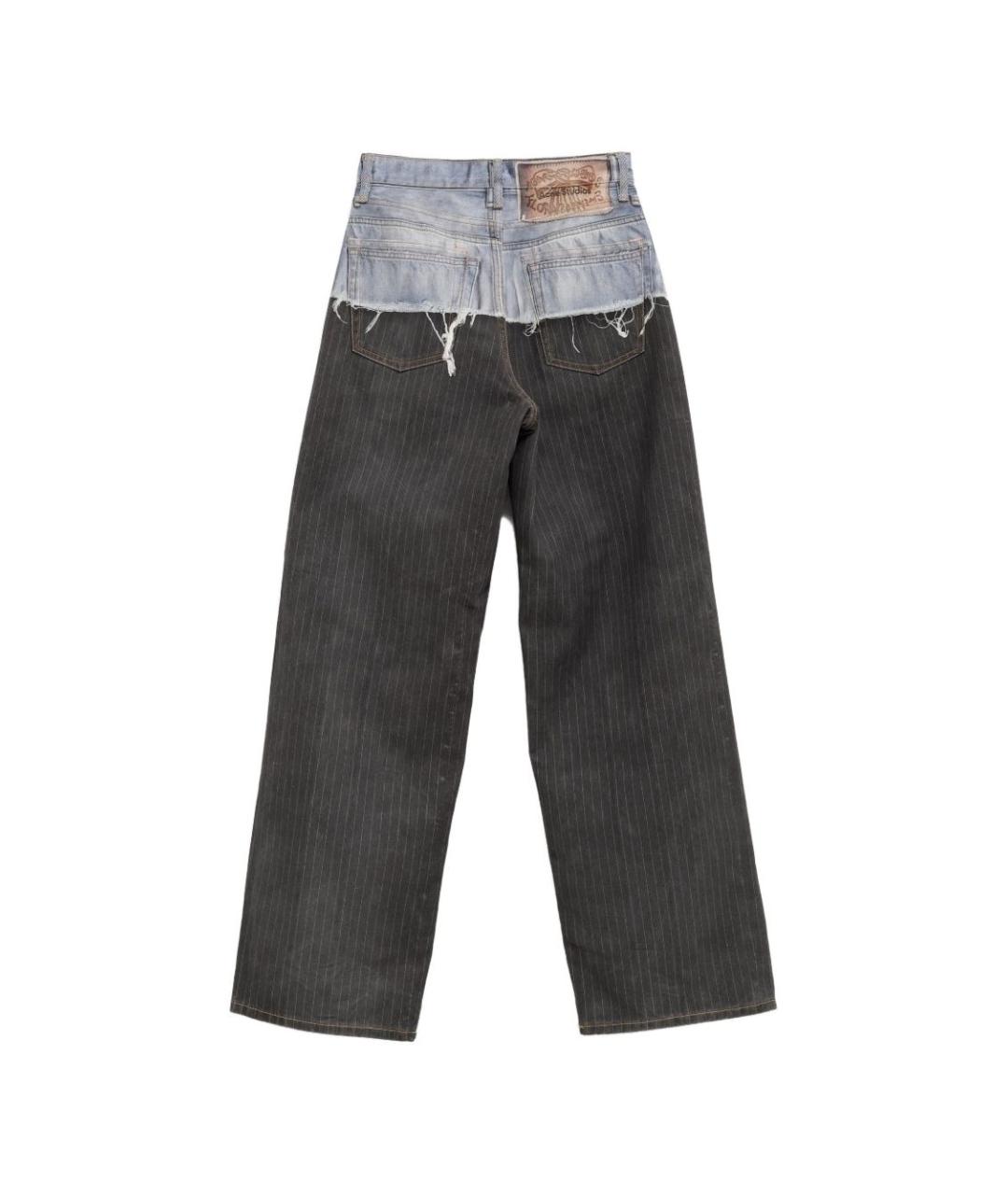 ACNE STUDIOS Черные прямые джинсы, фото 2