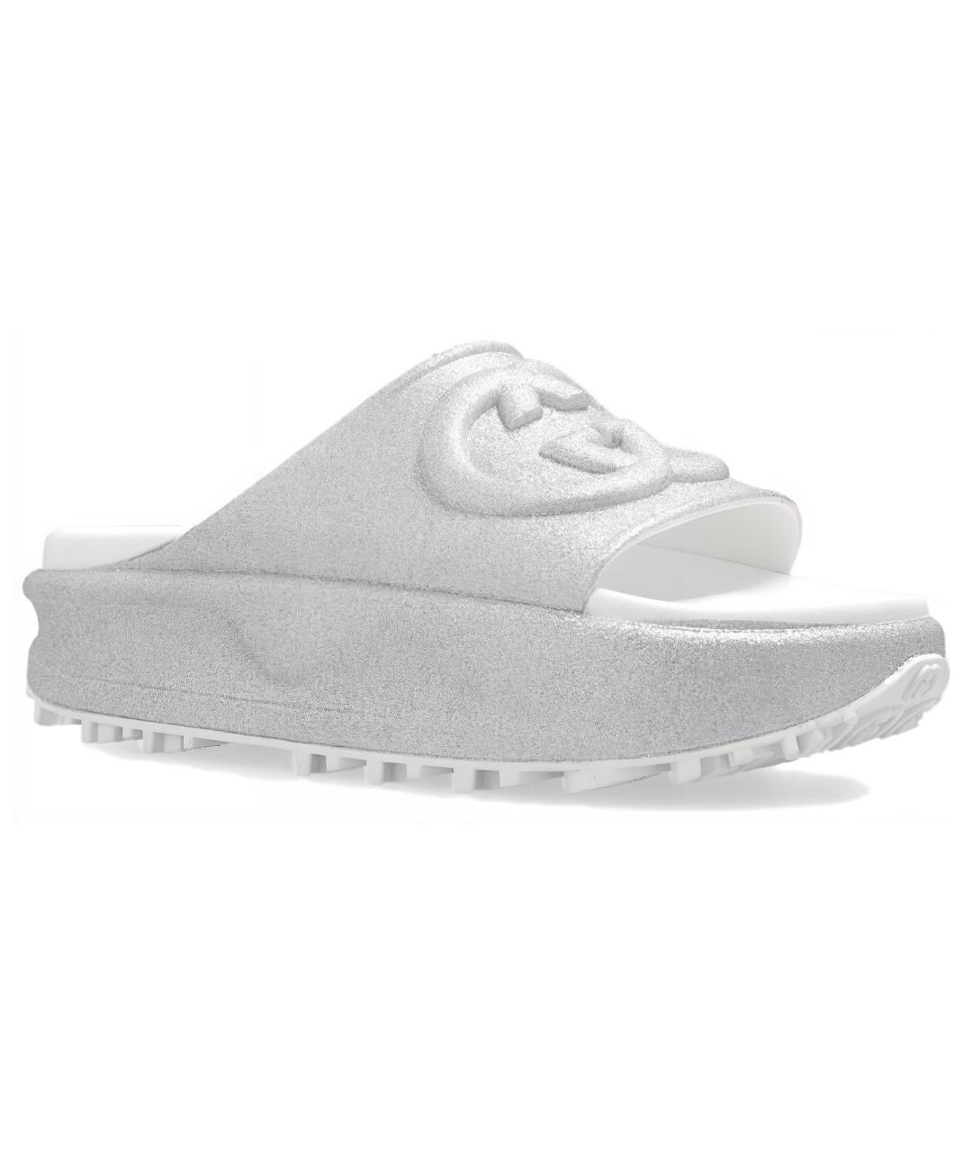 GUCCI Белые сандалии, фото 2