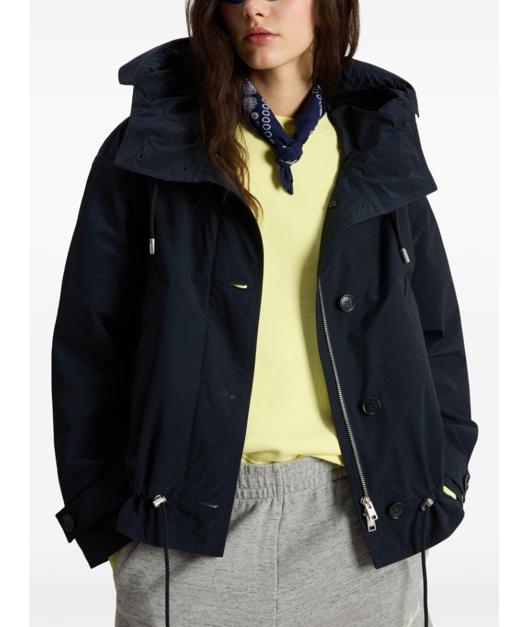 WOOLRICH Синяя полиэстеровая парка, фото 4