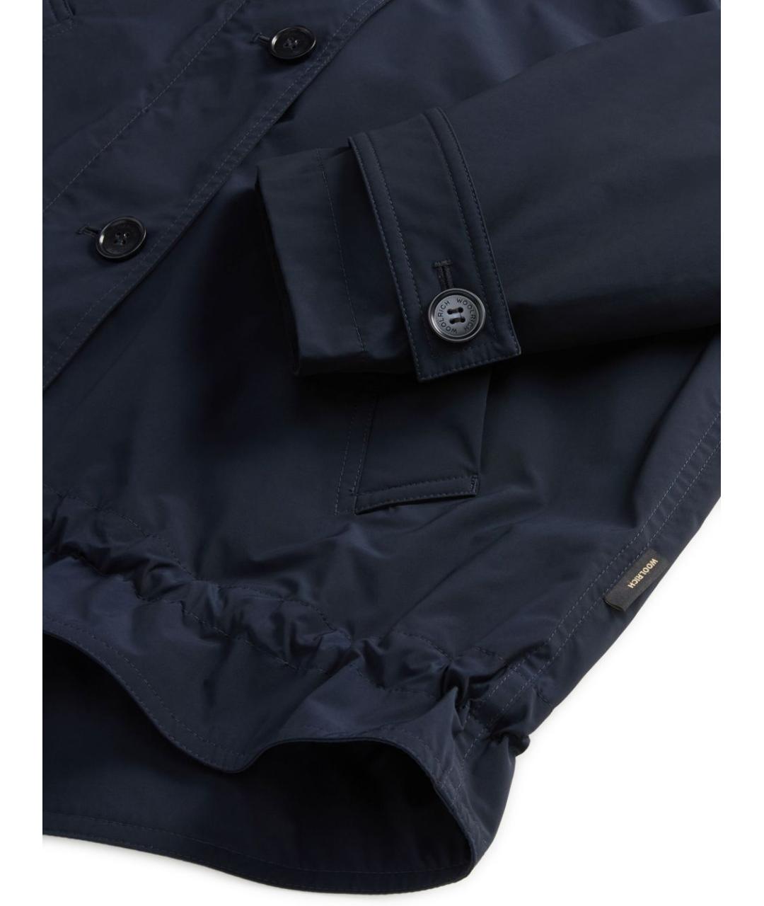 WOOLRICH Синяя полиэстеровая парка, фото 6