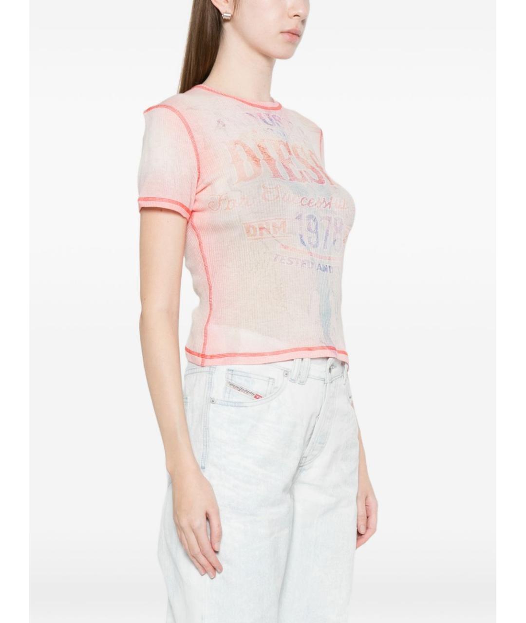 DIESEL Мульти хлопковая футболка, фото 3