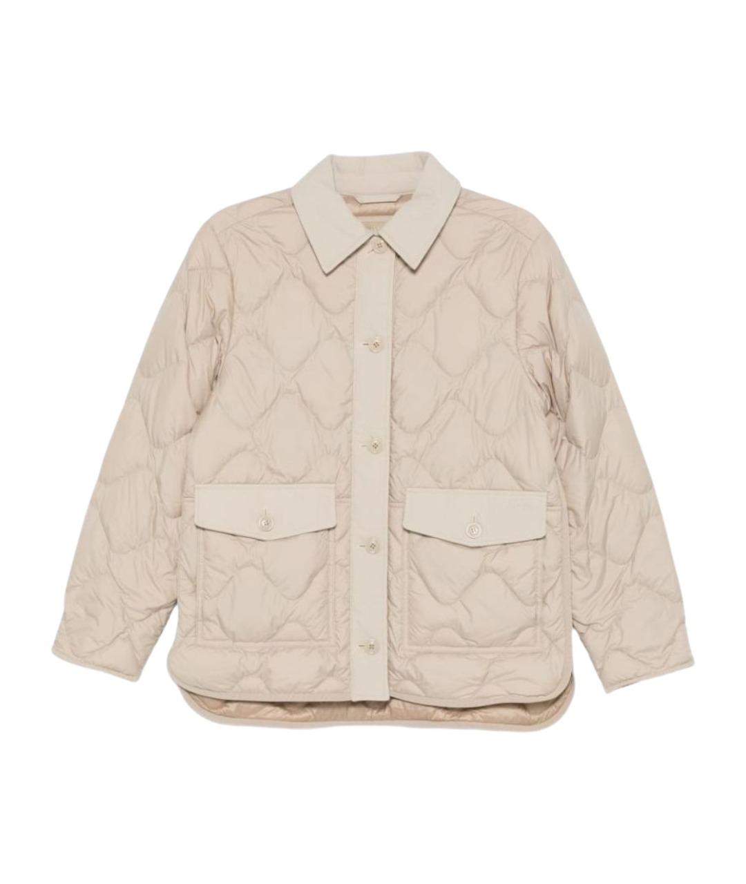 WOOLRICH Бежевая полиамидовая куртка, фото 1