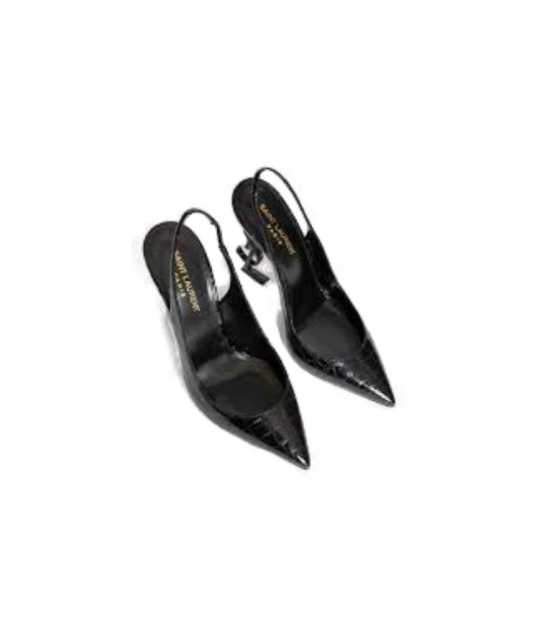 SAINT LAURENT Черные туфли, фото 5