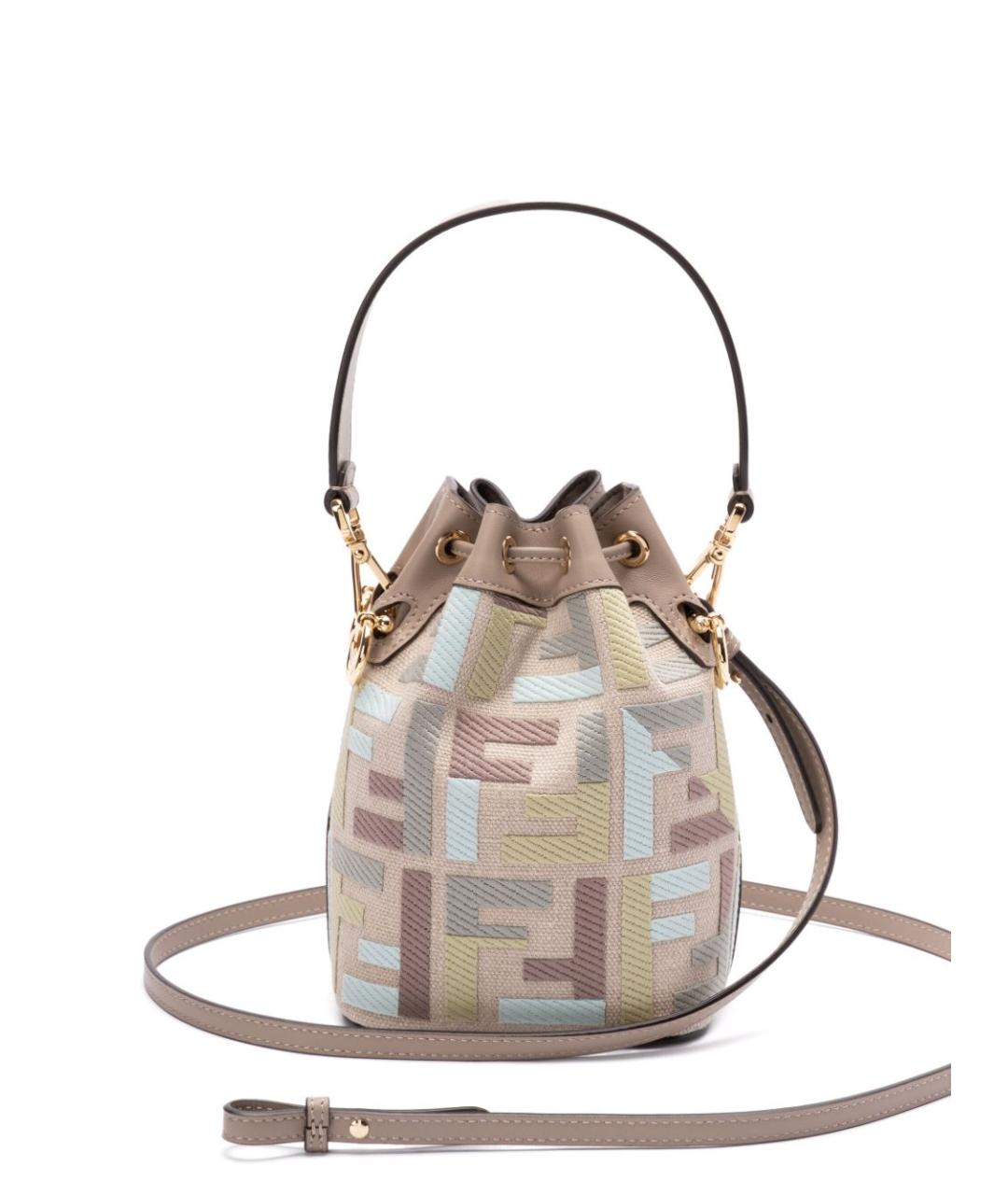 FENDI Мульти тканевая сумка через плечо, фото 6