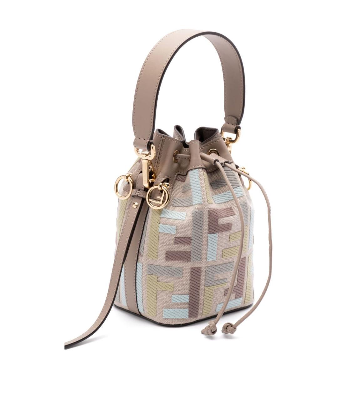 FENDI Мульти тканевая сумка через плечо, фото 5