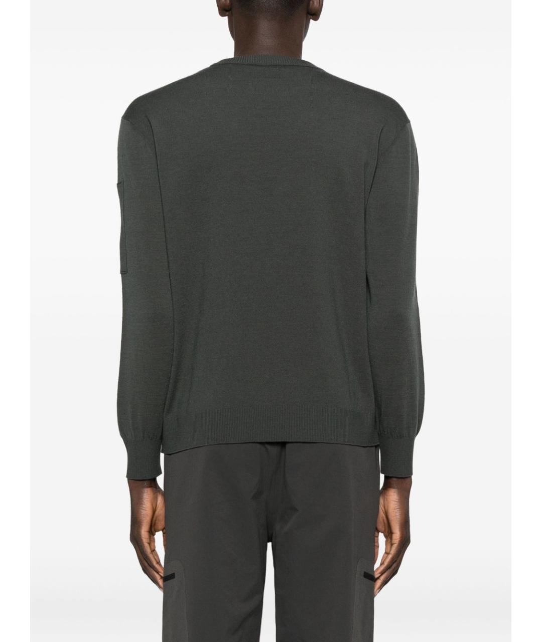 CP COMPANY Серый шерстяной джемпер / свитер, фото 4