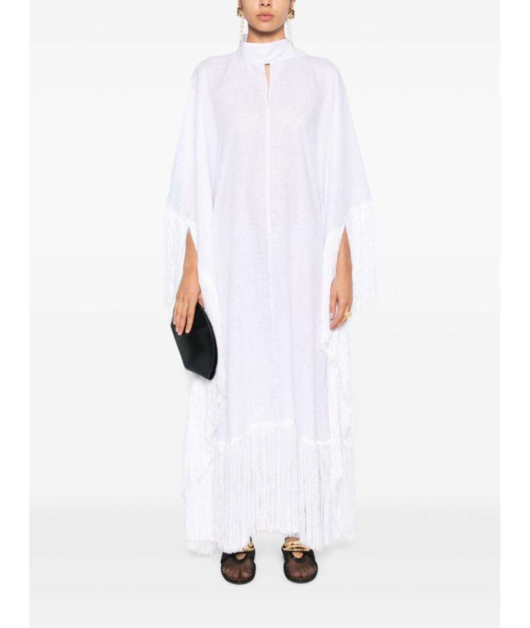 TALLER MARMO Белая льняная туника, фото 2
