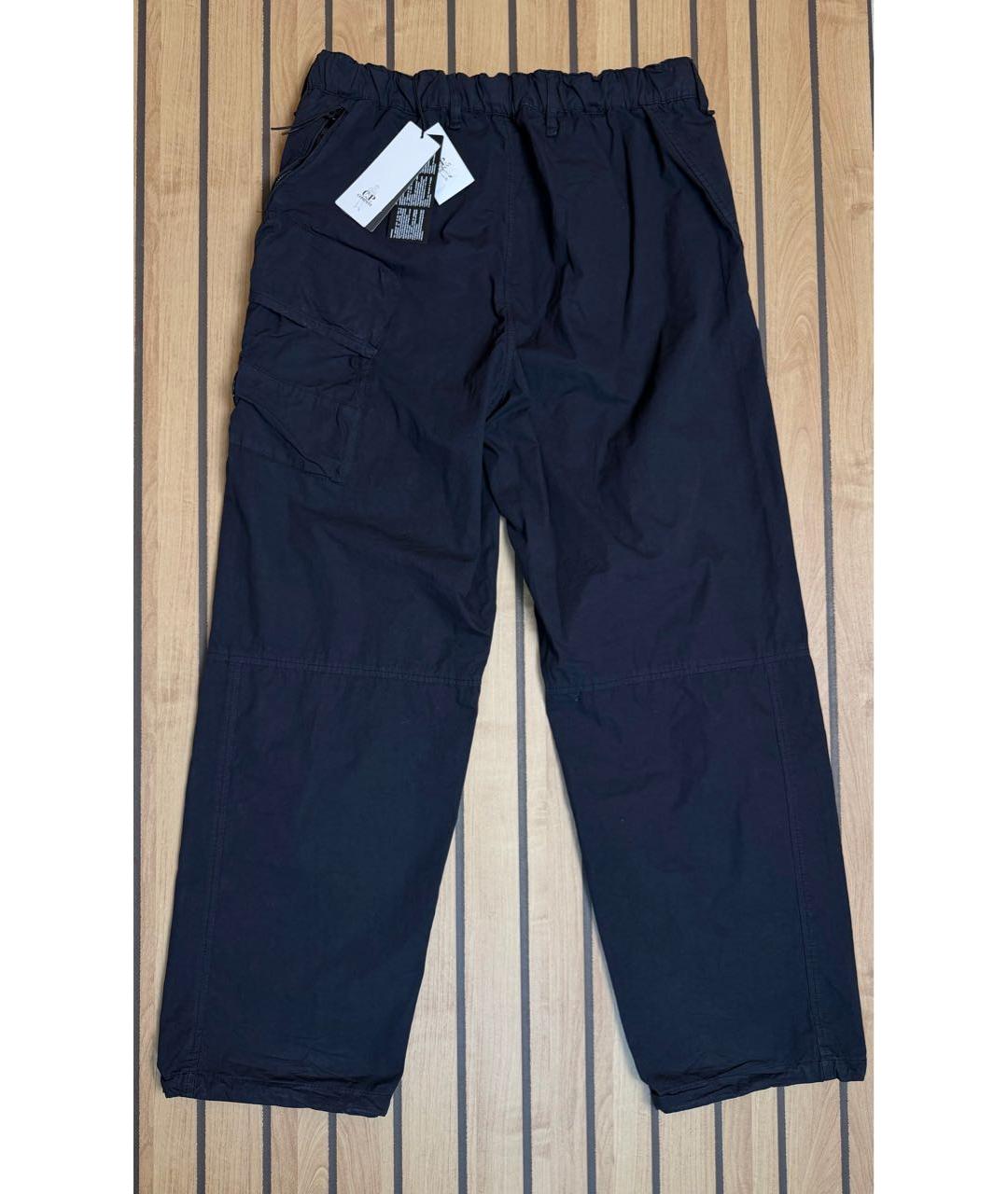 CP COMPANY Черные хлопковые повседневные брюки, фото 3