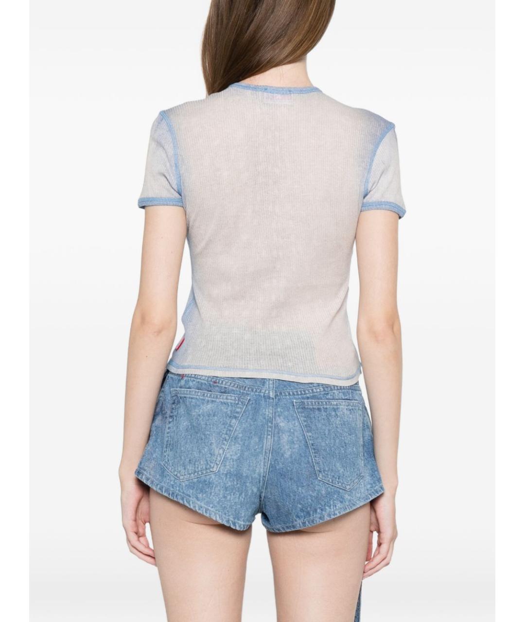 DIESEL Мульти хлопковая футболка, фото 3