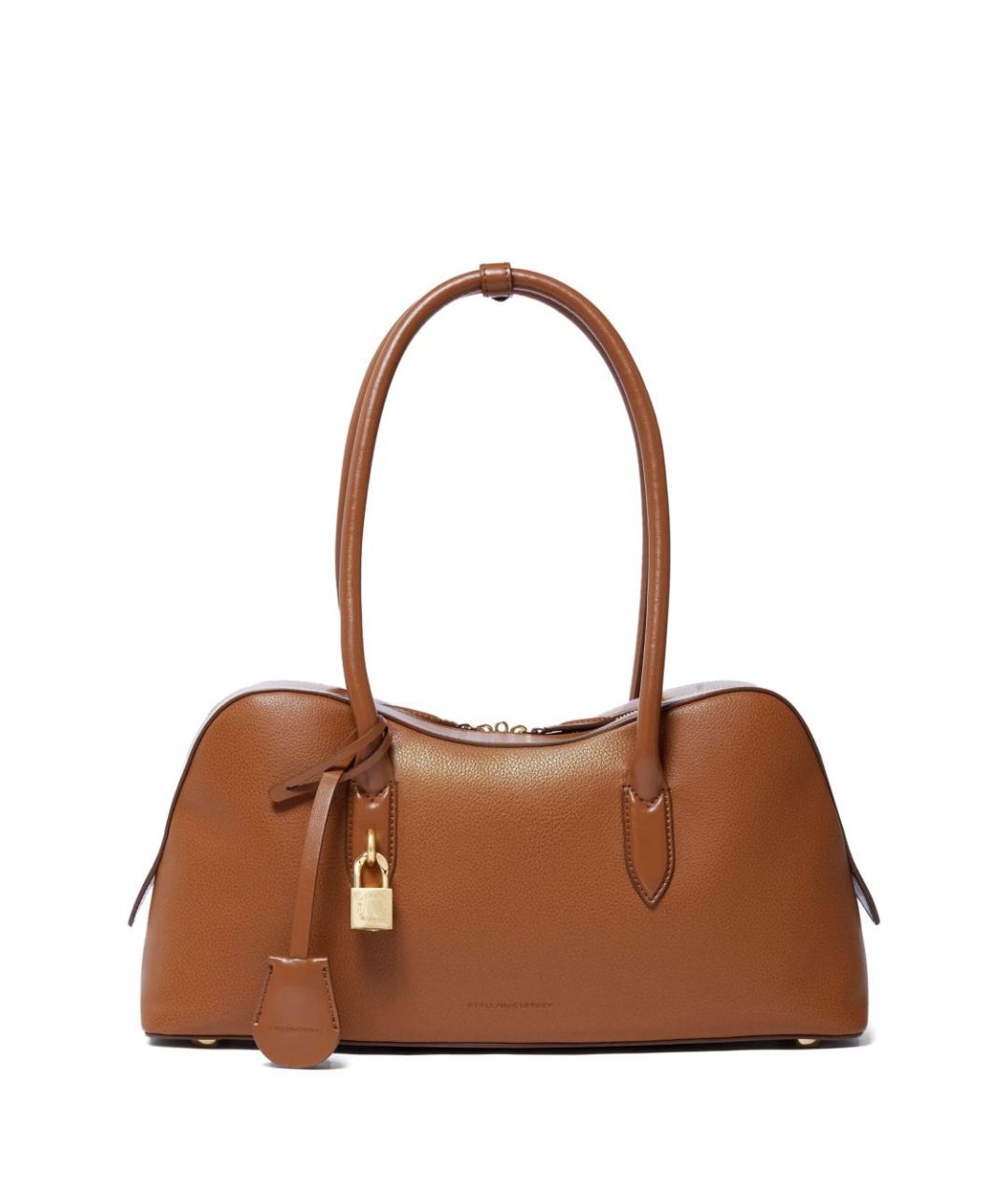 STELLA MCCARTNEY Коричневая сумка через плечо из искусственной кожи, фото 1