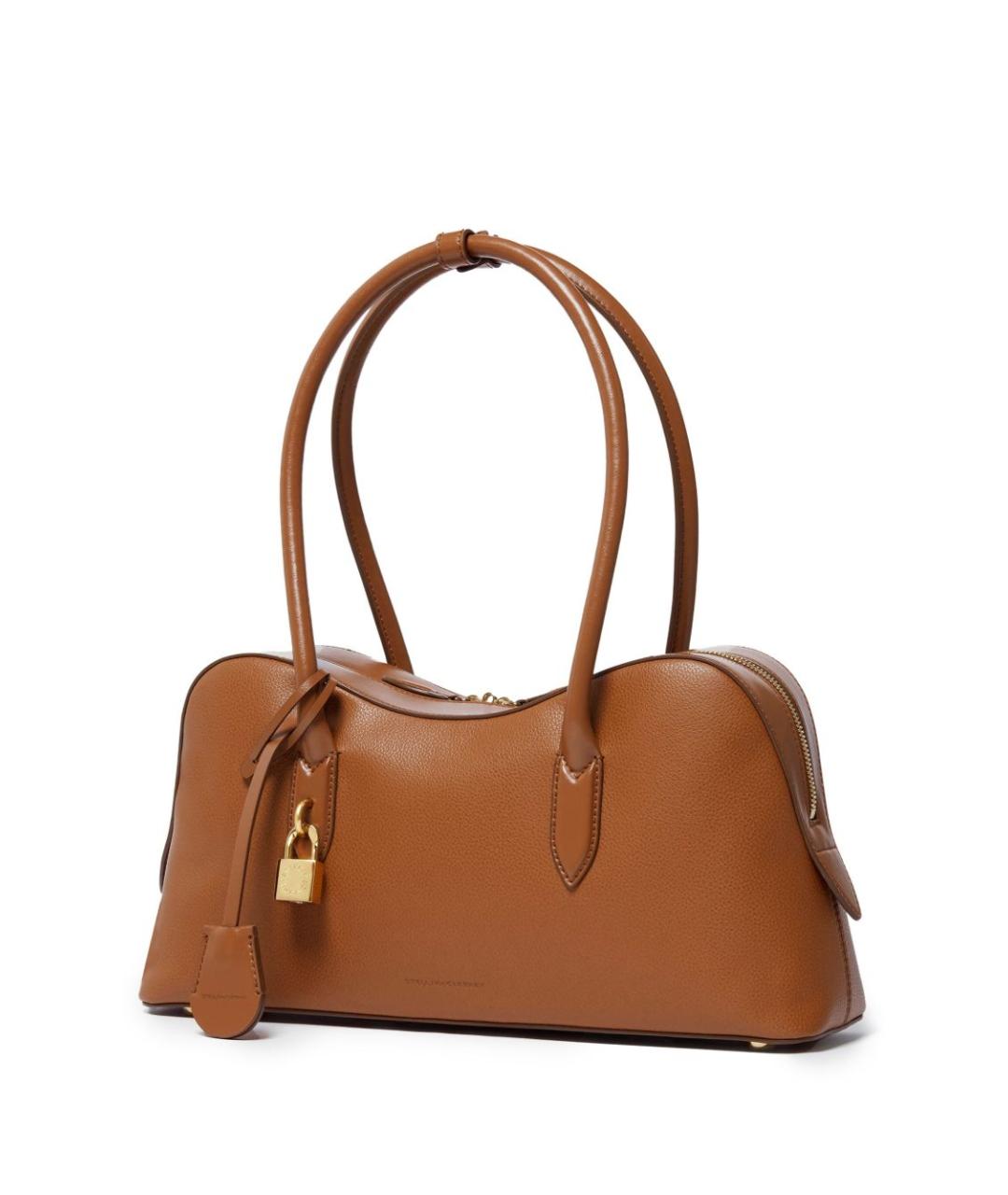 STELLA MCCARTNEY Коричневая сумка через плечо из искусственной кожи, фото 2