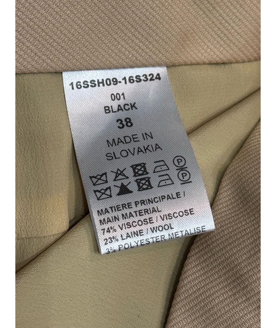 CHLOE Черные шерстяные шорты, фото 7