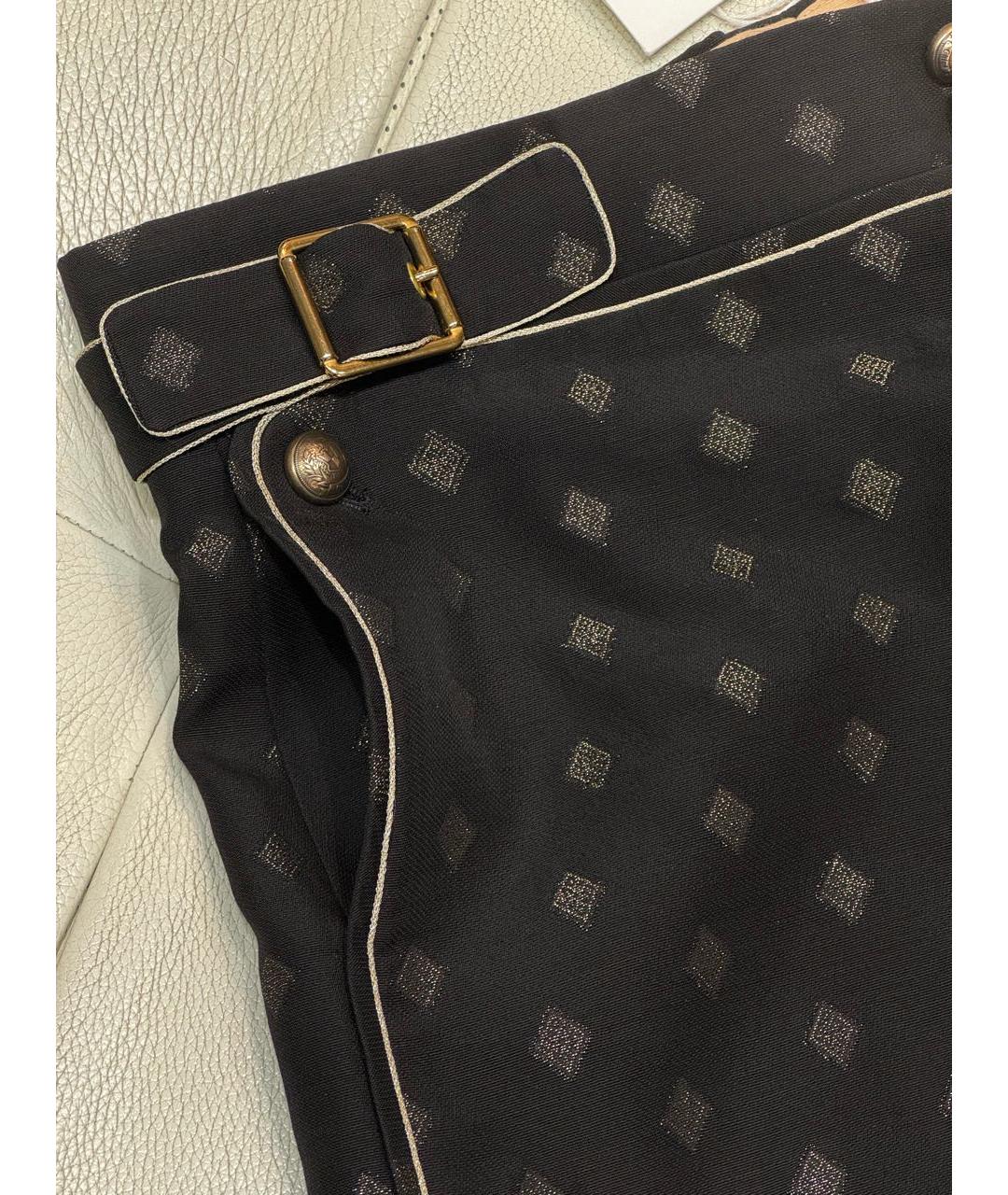 CHLOE Черные шерстяные шорты, фото 5