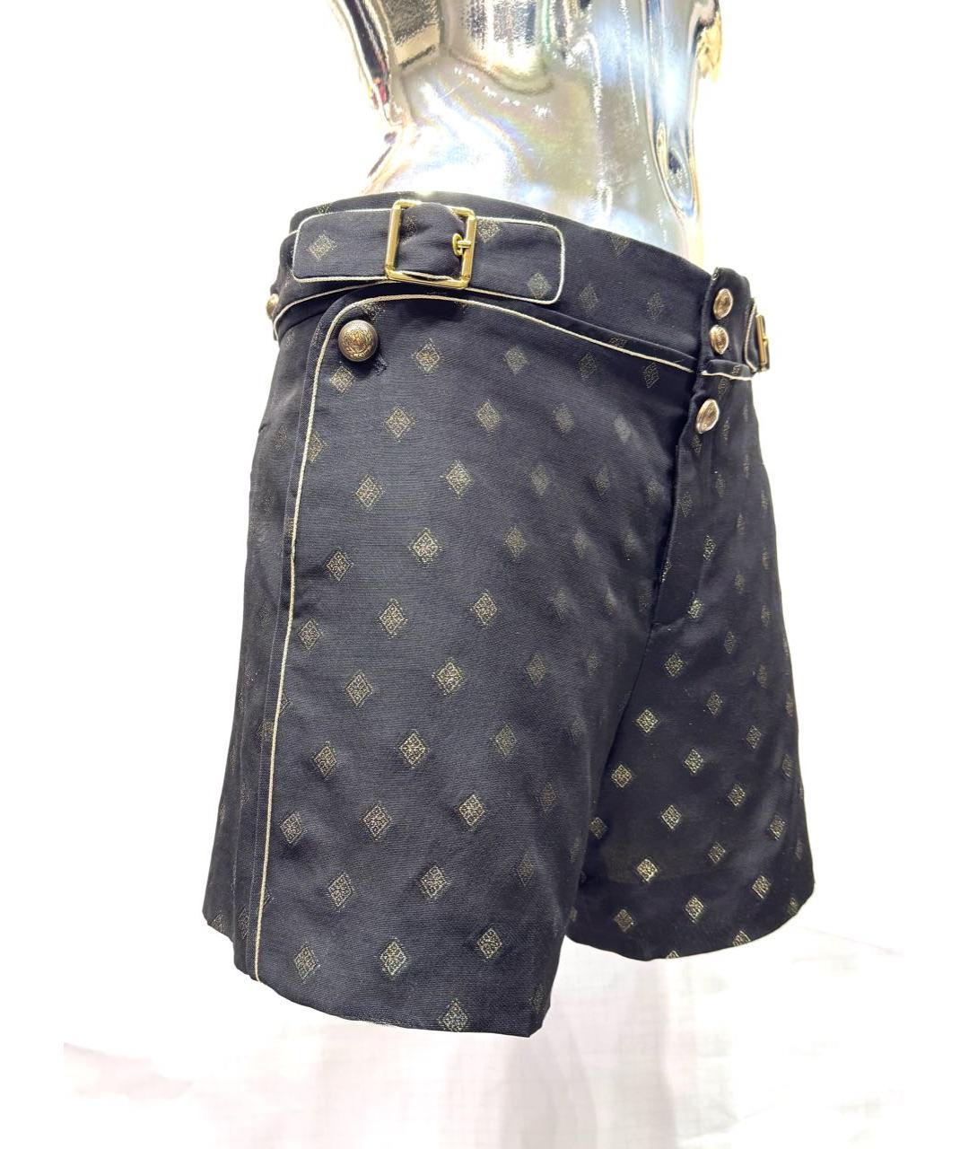 CHLOE Черные шерстяные шорты, фото 6