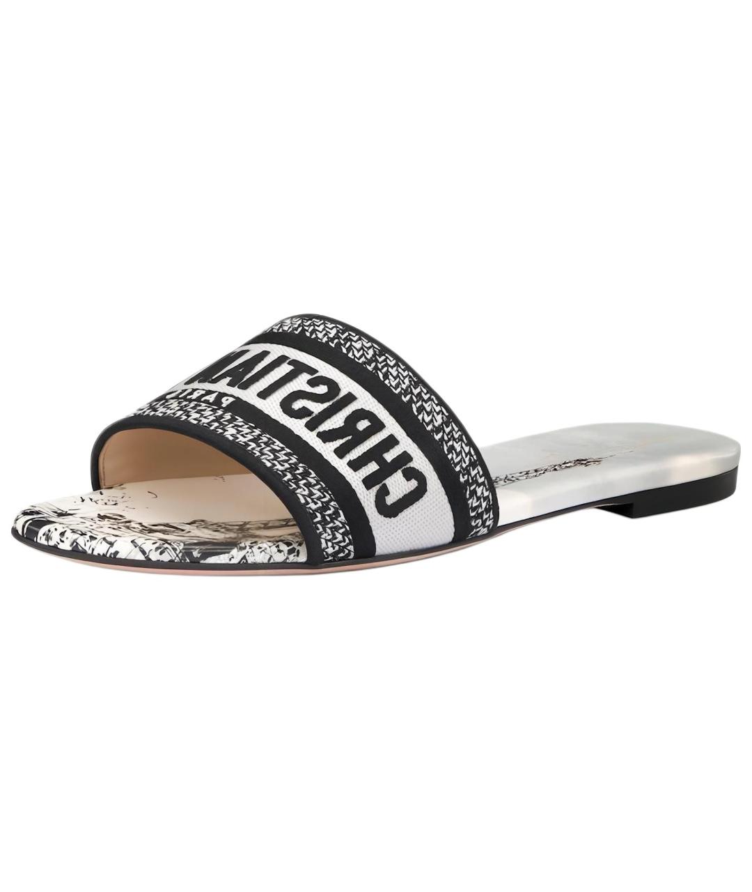 CHRISTIAN DIOR Белые сандалии, фото 3