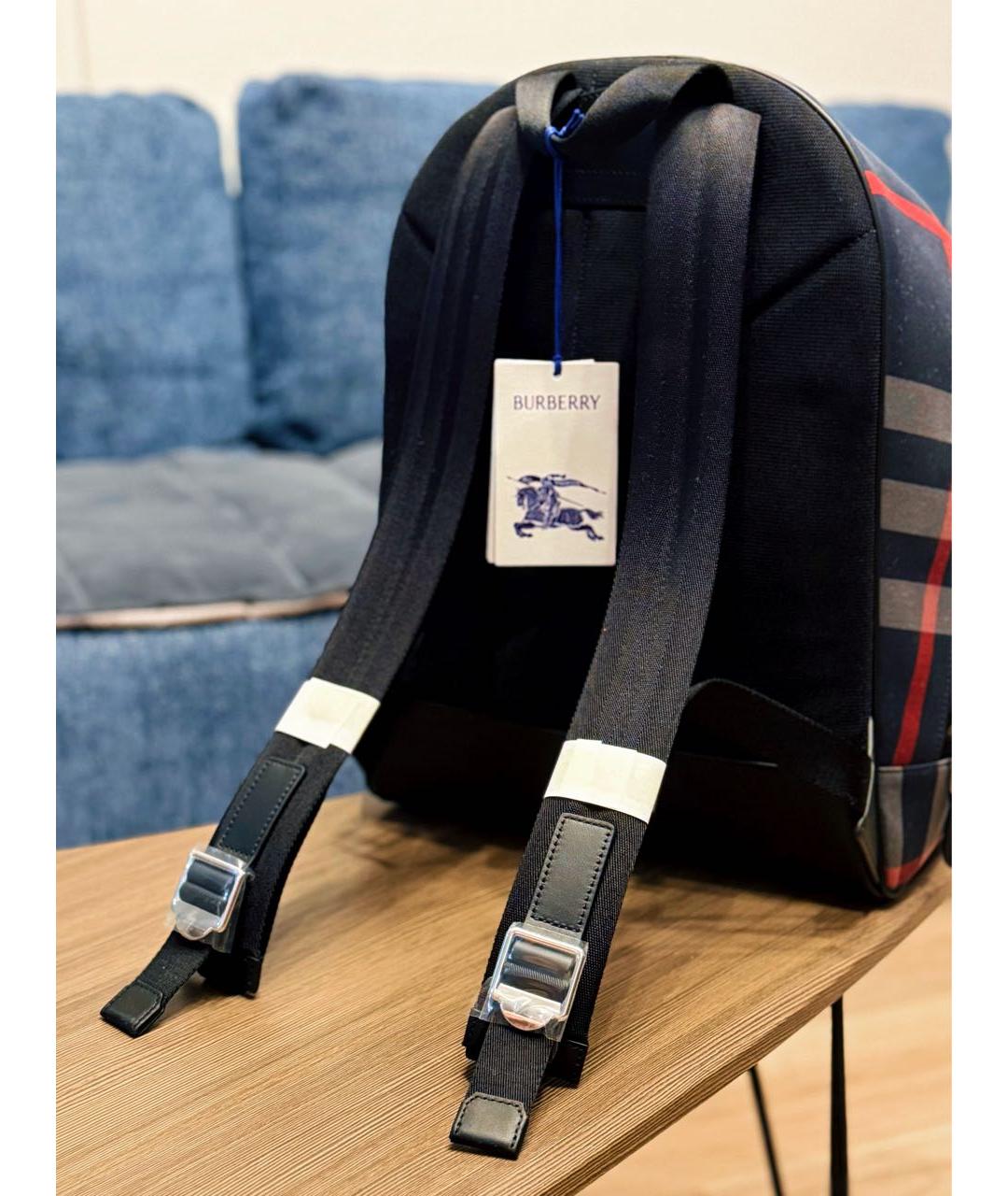BURBERRY Темно-синий рюкзак, фото 3