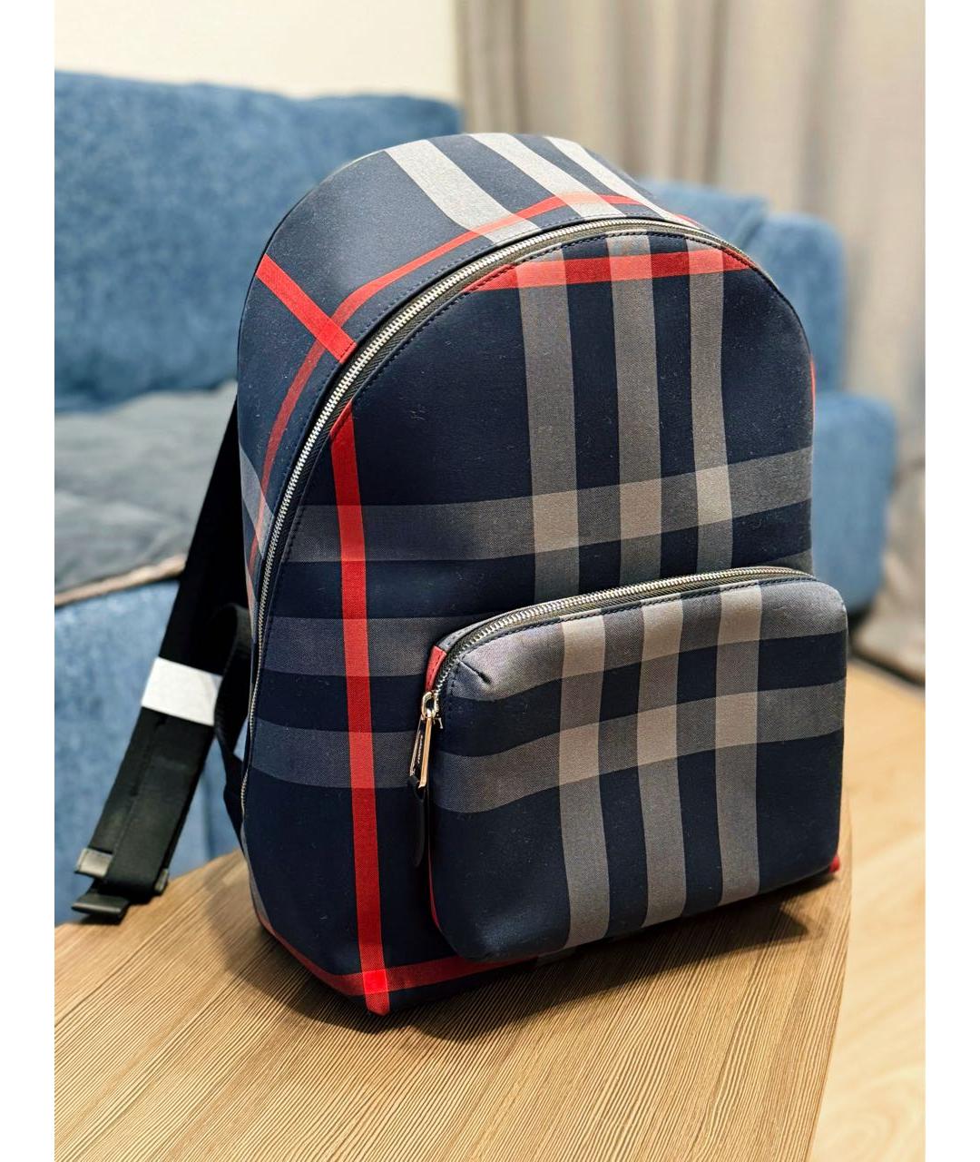 BURBERRY Темно-синий рюкзак, фото 8