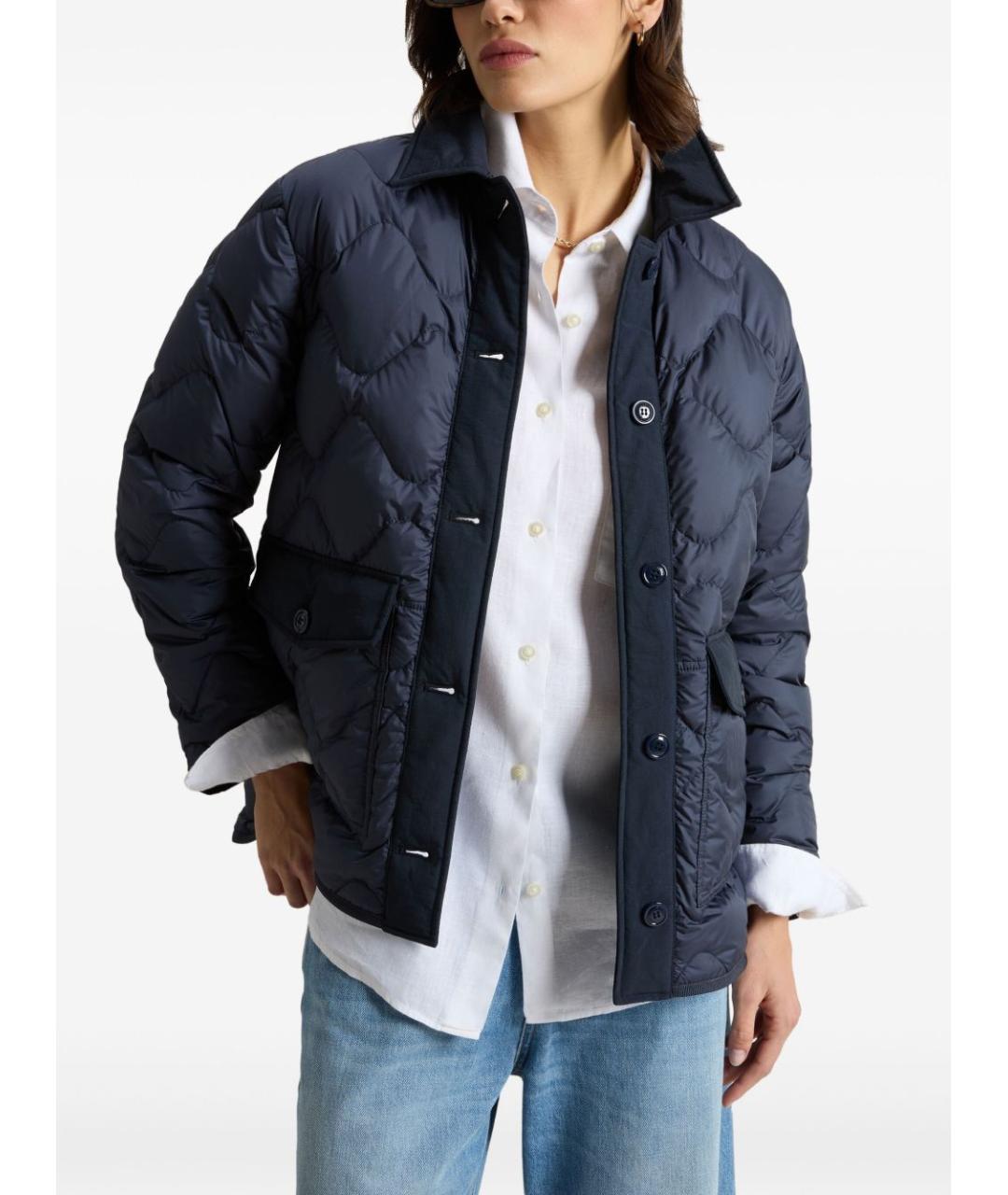 WOOLRICH Синяя полиамидовая куртка, фото 5