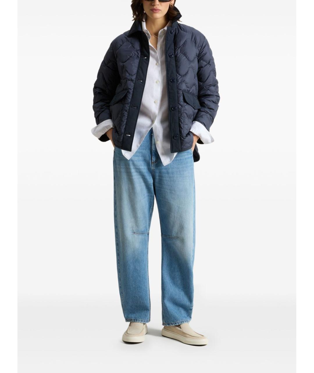 WOOLRICH Синяя полиамидовая куртка, фото 6