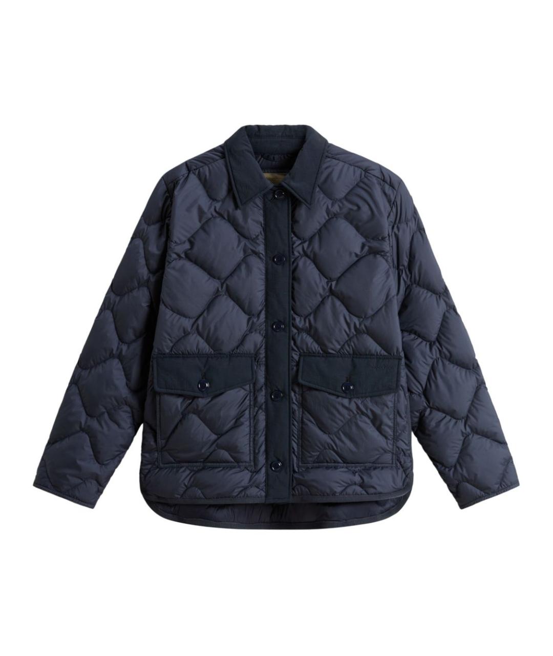 WOOLRICH Синяя полиамидовая куртка, фото 1