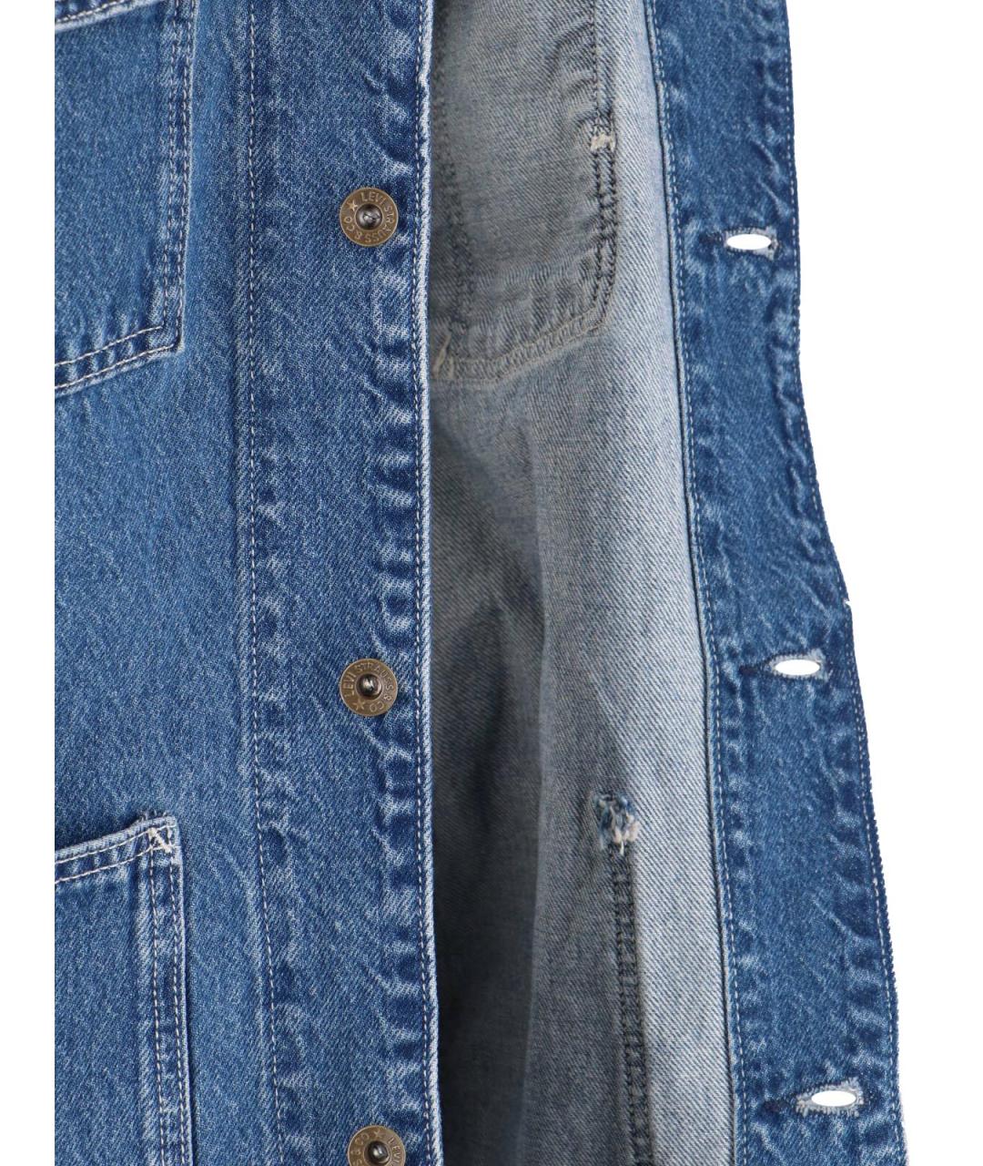 LEVI'S Синяя деним куртка, фото 5