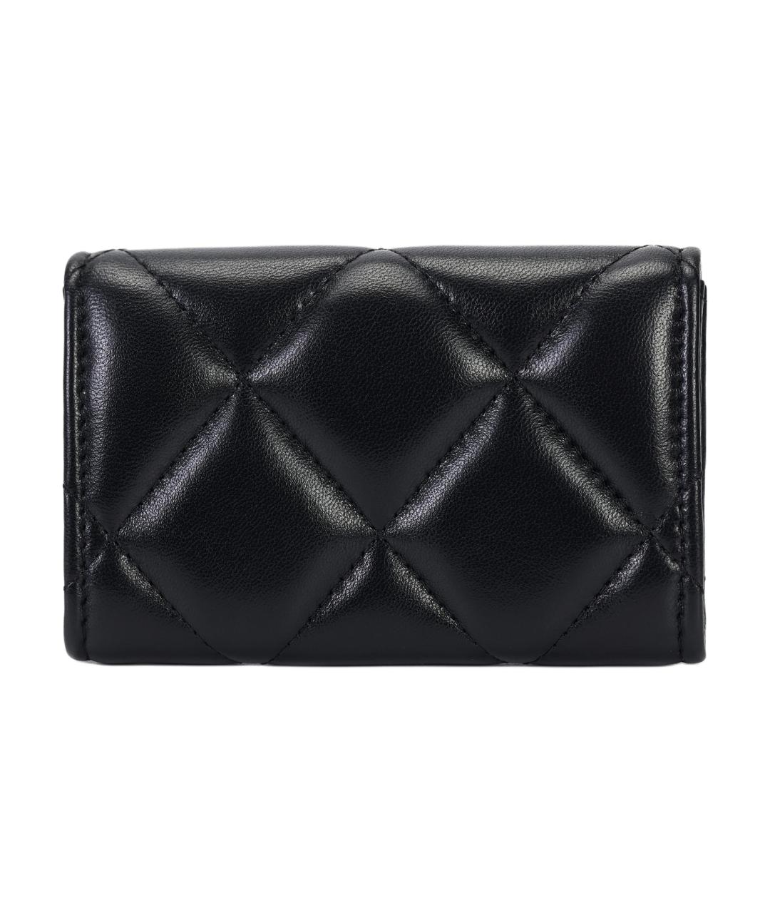 CHANEL Черный кожаный кардхолдер, фото 3