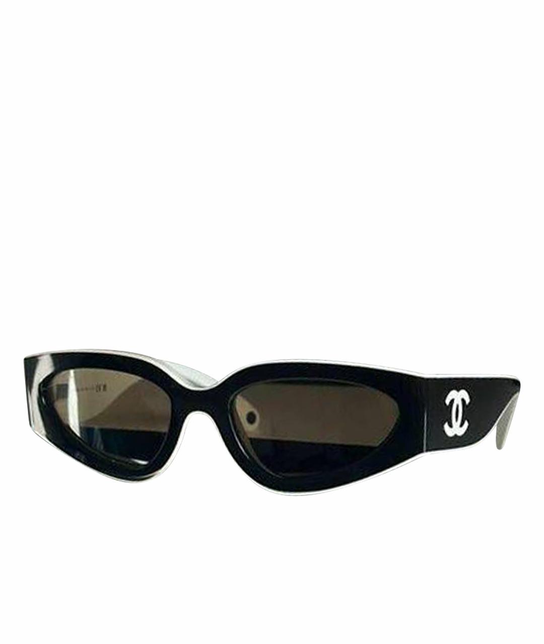 CHANEL Черные солнцезащитные очки, фото 1