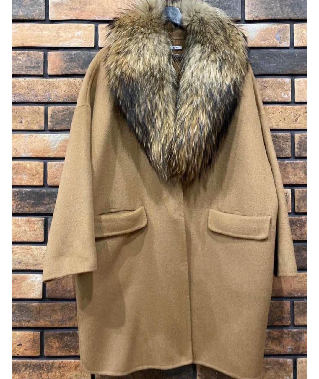 P.A.R.O.S.H. Бежевое кашемировое пальто, фото 2