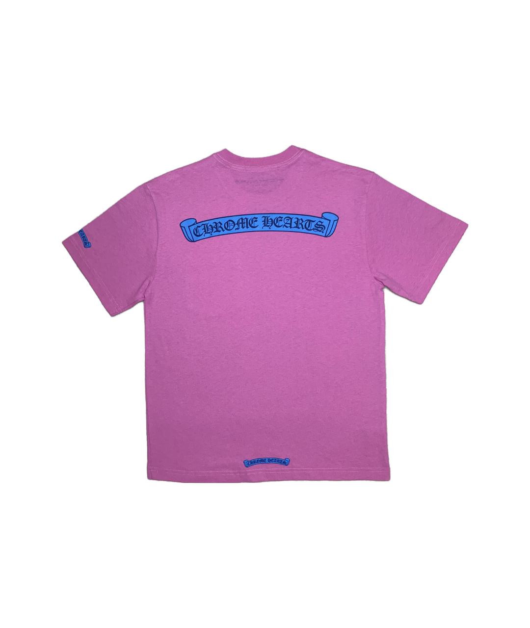 CHROME HEARTS Розовая футболка, фото 2