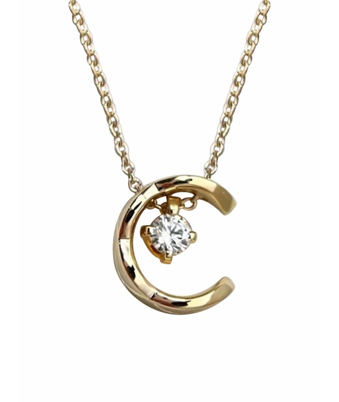 CHANEL Золотой кулон, фото 1