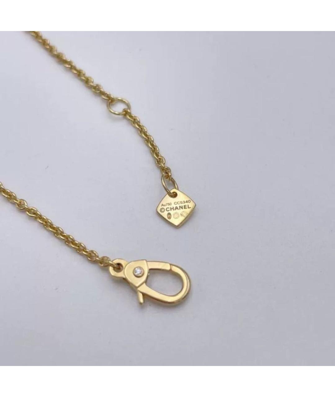 CHANEL Золотой кулон, фото 6