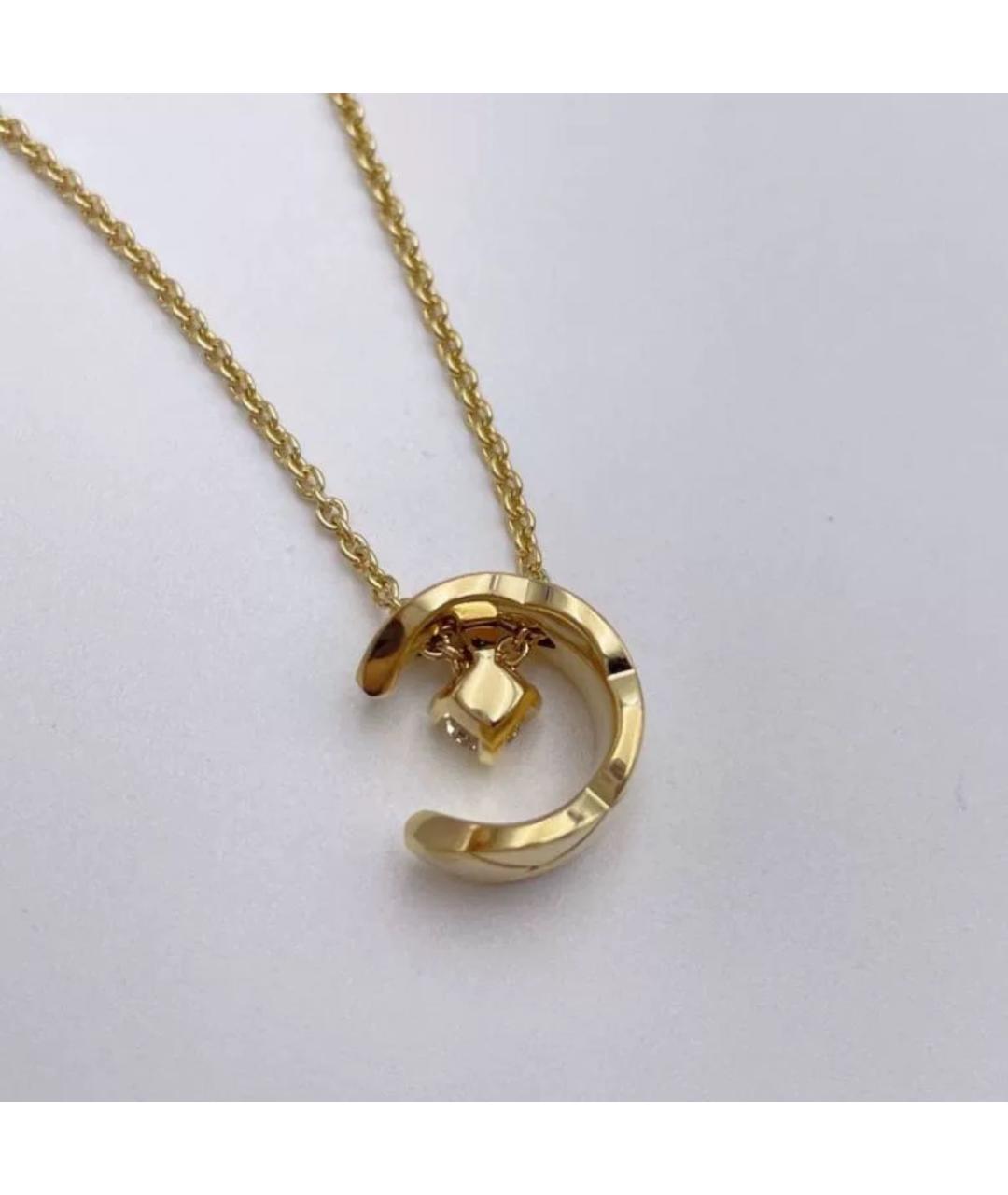 CHANEL Золотой кулон, фото 2