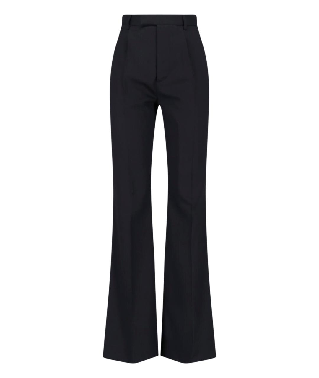 VIVIENNE WESTWOOD Черные шерстяные брюки узкие, фото 1