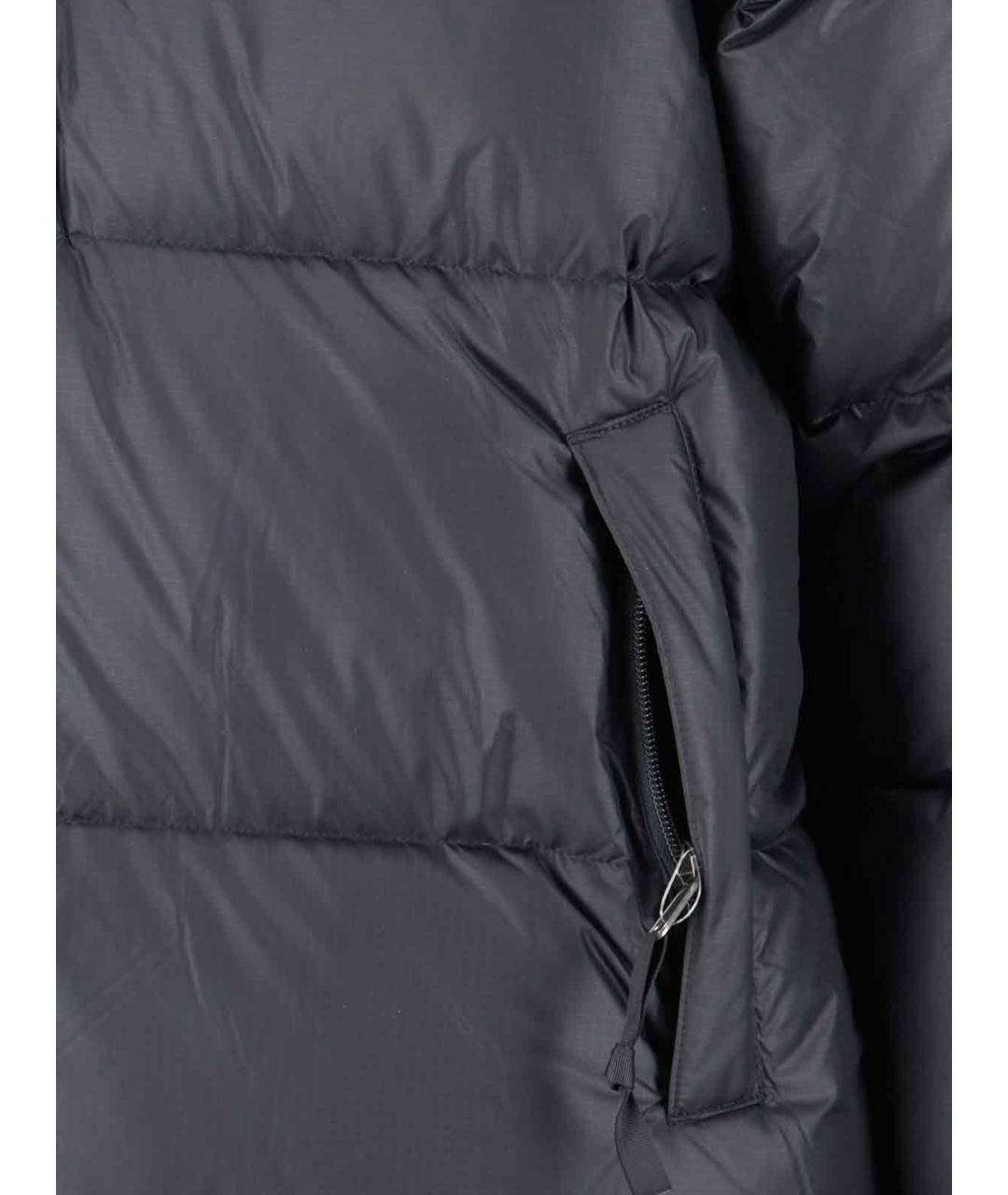 THE NORTH FACE Черный полиамидовый пуховик, фото 3