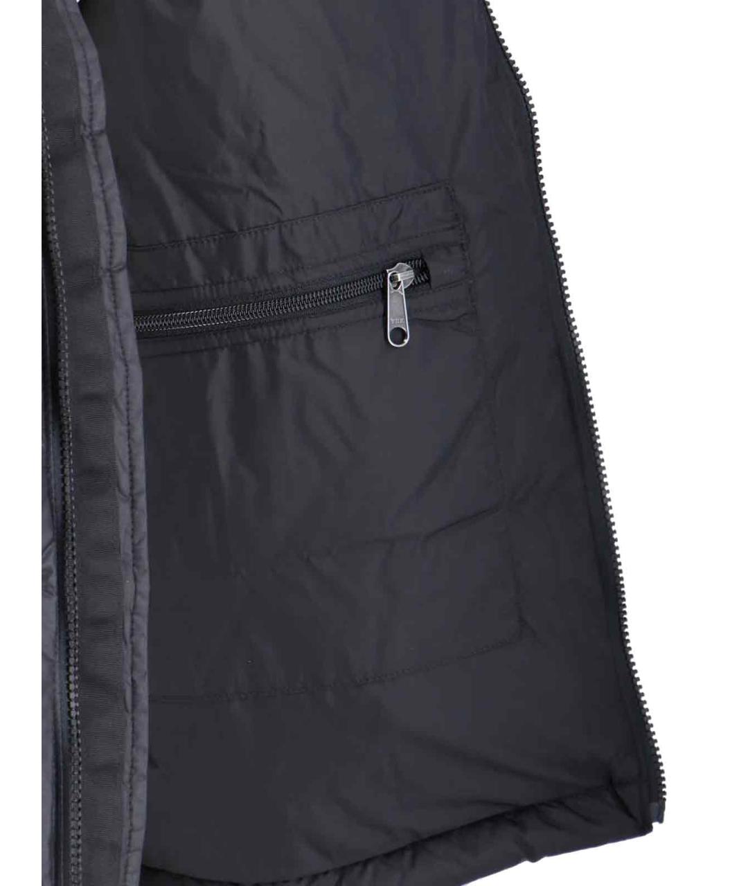 THE NORTH FACE Черный полиамидовый пуховик, фото 5