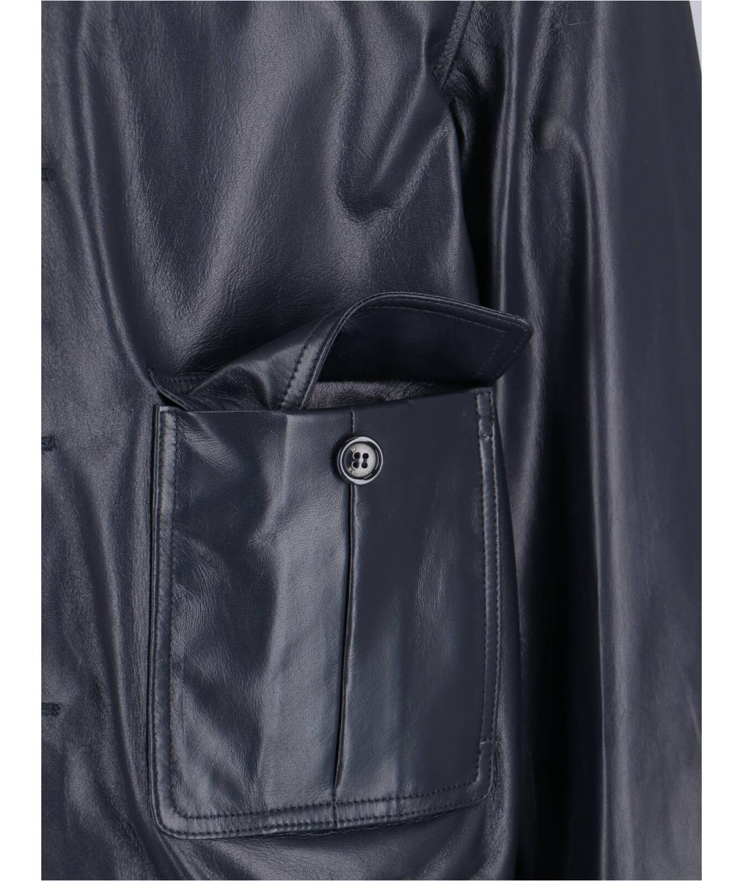 VALSTAR Синяя кожаная куртка, фото 4