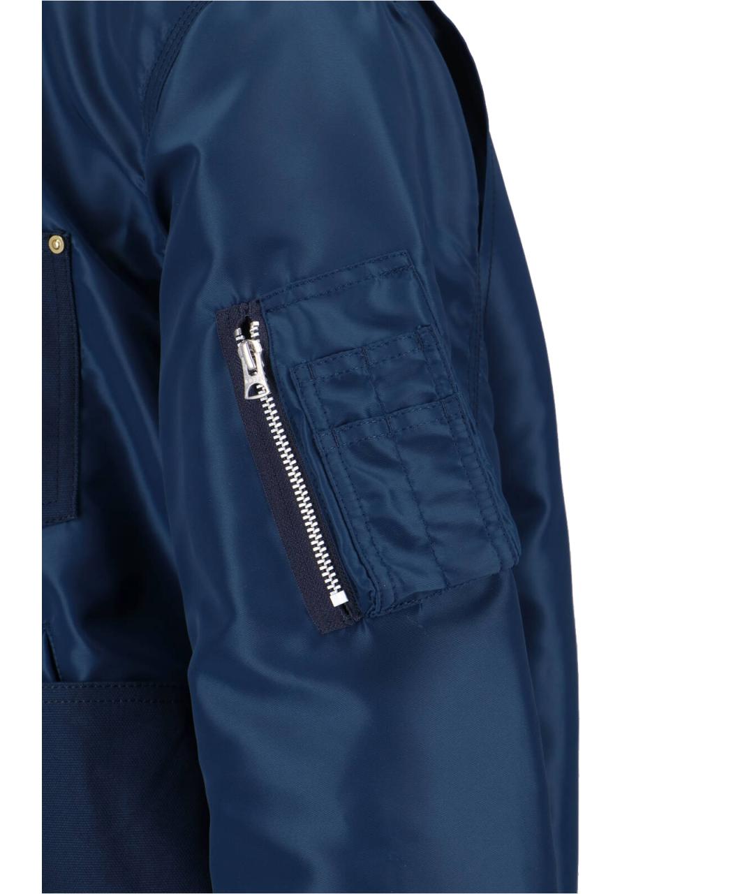 SACAI Синяя полиамидовая куртка, фото 3