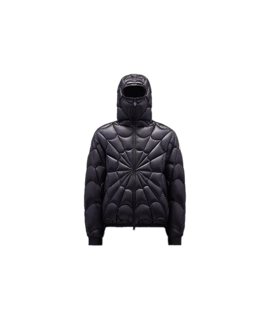 MONCLER Черный пуховик, фото 1