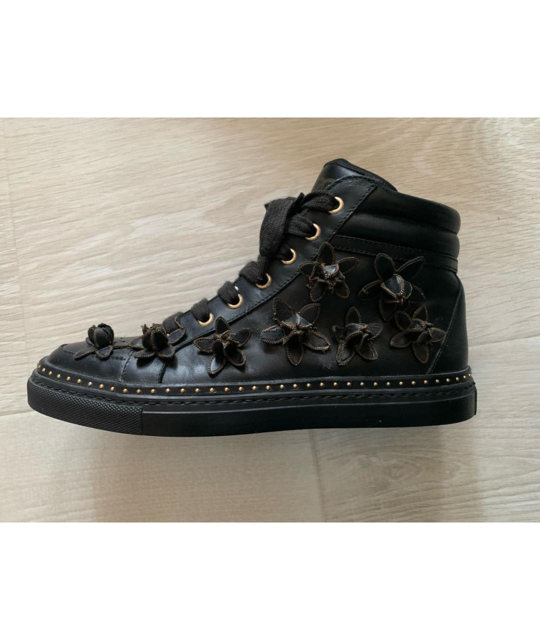 DSQUARED2 Черные кожаные ботинки, фото 5