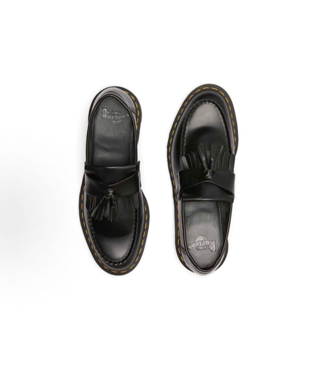 DR. MARTENS Черные кожаные лоферы, фото 2