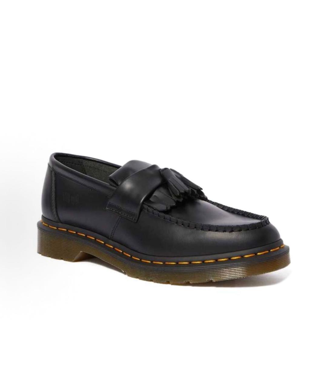DR. MARTENS Черные кожаные лоферы, фото 3